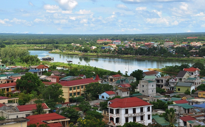 Góc nhìn thành phố Đông Hà, tỉnh Quảng Trị