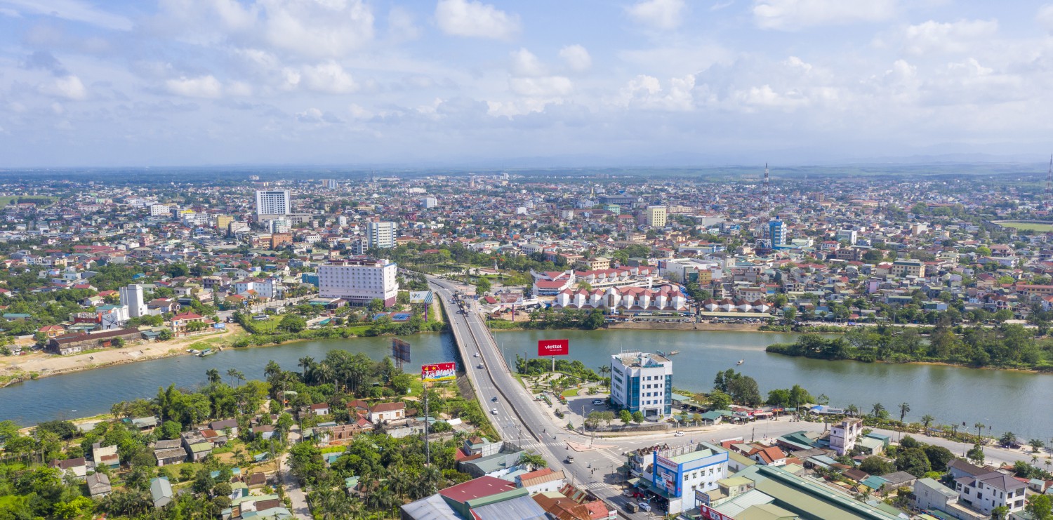 Thành phố Đông Hà đang hướng đến mục tiêu xây dựng thành đô thị xanh